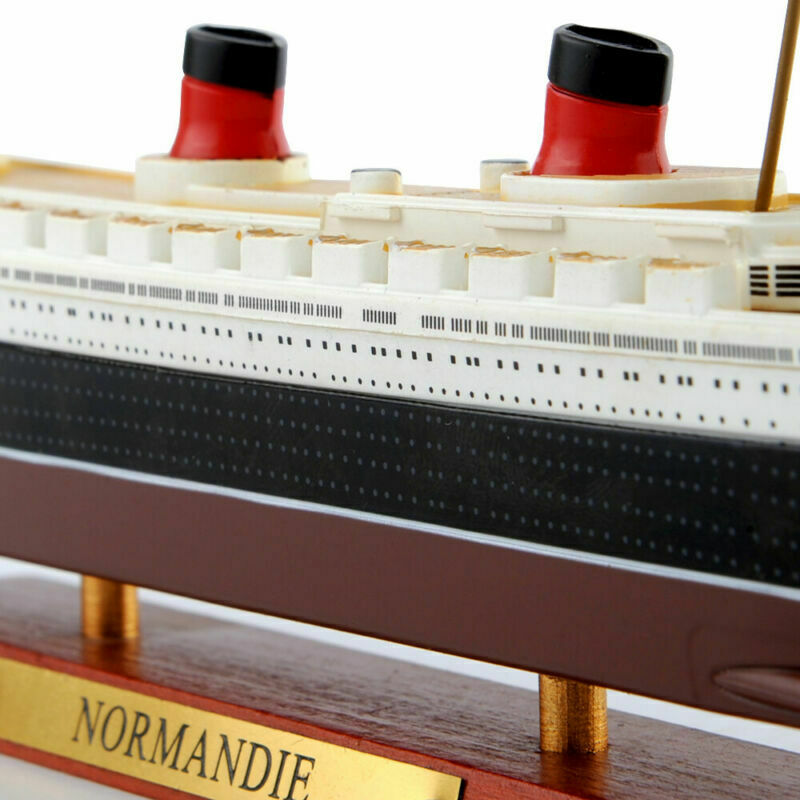 Details about   1/1250 NORMANDIE Atlas Transatlantic Boat Ship Replica Alloy Model Toy Collect